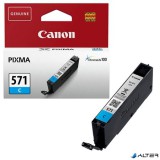 CLI-571C Tintapatron Pixma MG5750, 6850,7750 nyomtatókhoz, CANON, cián, 7 ml