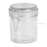 CLICKY S üveg tárolóedény csatos tető, 280 ml