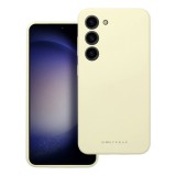 Cloud Skin Samsung Galaxy A57 szilikon tok, sárga