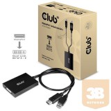 Club 3D ADA Club3D DISPLAYPORT TO DUAL LINK DVI-I DUAL LINK ACTIVE ADAPTER MAX RES 4K30HZ