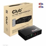Club 3D Ada club3d hdmi 2.1 uhd switchbox 3 ports csv-1381