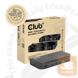 Club 3D ADA Club3D HDMI™ KVM kapcsoló két HDMI 4K 60Hz-hez