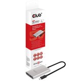 Club 3D Ada club3d thunderbolt 3 to dual displayport 1.2 4k60hz uhd adapter csv-1577