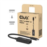 Club 3D Átalakító - CAC-2505 (USB-C to HDMI 2.1, 8K60Hz)