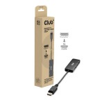Club 3D Átalakító - CSV-7330 (DisplayPort 2.1 to 3xHDMI, 8K60Hz, HDR, HDCP 2.3, HPD, ALT mode)