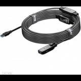 Club 3D CLUB3D CAC-1406 USB kábel 15 M USB 3.2 Gen 1 (3.1 Gen 1) USB A Fekete (CAC-1406)