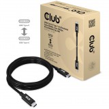 Club 3D CLUB3D CAC-1578 USB kábel 2 M USB4 Gen 3x2 USB C Fekete (CAC-1578)