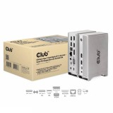 Club 3D CLUB3D CSV-1568 dokkoló állomás és port replikátor Dokkolás USB 3.2 Gen 2 (3.1 Gen 2) Type-C Fémes (CSV-1568)
