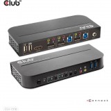 Club 3D CLUB3D CSV-7210 KVM kapcsoló Fekete (CSV-7210)
