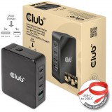 Club 3D Club3D Reiseladegerät 3xUSB Typ C, 1xUSB Typ A, PD 140W retail (CAC-1917)