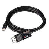 Club 3D Kábel - CAC-1557 (USB-C to DisplayPort 1.4, HDR, 1,8m, 8K60Hz)