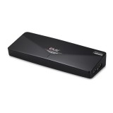 Club 3D Notebook Dokkoló - CSV-3103D (DUAL DISPLAY/4K, 3.2 USB-A to HDMI, DP, DVI-D, 3xUSB-A, RJ45, 3.5 Jack Audio +Mic)