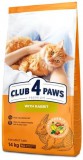 CLUB 4 PAWS Premium Nyúlhúsos Száraz Macskaeledel 14 kg