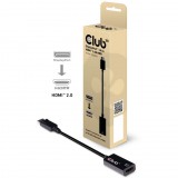 CLUB3D CAC-1080 csatlakozó átlakító Fekete (CAC-1080)