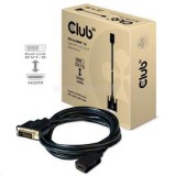 Club3D DVI - HDMI 1.4 2m kétirányú kábel (CAC-1211)