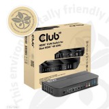Club3D HDMI™ KVM kapcsoló két HDMI 4K 60Hz-hez