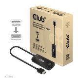 Club3D HDMI + Micro USB to DisplayPort™ 4K120Hz or 8K30Hz Active Adapter M/F