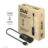 Club3D HDMI + Micro USB to USB Type-C 4K120Hz or 8K30Hz M/F Active Adapter CAC-1336