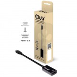 Club3D Mini DisplayPort 1.4 to HDMI 2.0b adapter CAC-1180