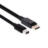 Club3D Mini DisplayPort to DisplayPort cable 2m Black CAC-2163