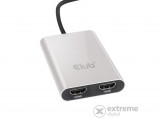Club3D Thunderbolt 3 to dual HDMI 2.0 4K60Hz UHD adapter