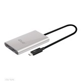 CLUB3D Thunderbolt 3 to Dual HDMI 2.0 Adapter videó elosztó