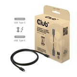 Club3D Thunderbolt 5 Certified 8K240Hz Data 80/120 Gbps EPR 240 Watt Cable 1m Black CAC-2501