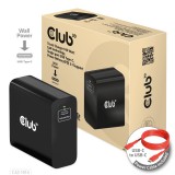 Club3D Travel Charger 140 Watt GaN technology, Single port USB Type-C, Power Delivery(PD) 3.1 Support CAC-1914EU