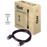 Club3D Ultra High Speed HDMI Cable 10K 120Hz 48Gbps M/M 3m Black CAC-1373
