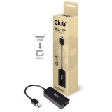 Club3D USB 3.2 Gen1 Type A to RJ 45 2.5 Gbps Adapter CAC-1420