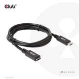 CLUB3D USB C GEN1 EXT CABLE 5GBPS 4K60HZ M/F 1M USB kábel 2 x USB C