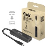 Club3D USB Gen2 Type-C to HDMI 8K60Hz or 4K120Hz HDR10+ with DSC1.2 with Power Delivery 3.0 Active Adapter M/F CAC-1588