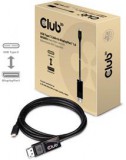 Club3D USB Type C - DisplayPort 1.4 8K60Hz 1.8m kábel (CAC-1557)