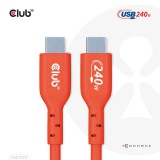 Club3D USB2 Type-C cable 2m Red CAC-1573