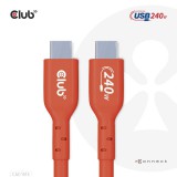 Club3D USB2 Type-C cable 3m Red CAC-1513