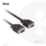 Club3D VGA Bidirectional cable 3m Black  CAC-1703