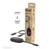 Club3D Wireless USB-C to HDMI Transmitter and Receiver FullHD 25m range Black CSV-2570