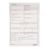 CMR nemzetközi fuvarlevél A4, 4lapos garnitúra B. CMR/4 Bluering®