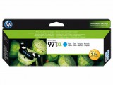CN626AE Tintapatron OfficeJet Pro X 451, 476, 551, 576, nyomtatóhoz, HP 971xl kék, 6,6k (eredeti)