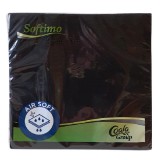 Coala Softimo Air Soft szalvéta 2 rétegű 34x34cm 30db black