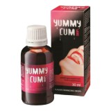 Cobeco Yummy Cum Drops - étrend-kiegészítő csepp férfiaknak (30ml)