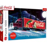 Coca-Cola Karácsonyi karaván 1000db-os prémium plusz puzzle - Trefl