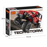 COGO® 5801 lego-technic-kompatibilis építőjáték, 501 db építőkocka, Racing terepjáró jeep
