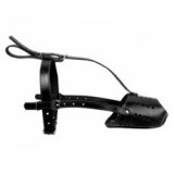 Collar bőr szájkosár kutyáknak, fekete – dobermann