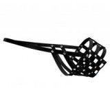 Collar bőr szájkosár kutyáknak, fekete – kaukázusi juhászkutya