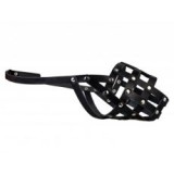 Collar bőr szájkosár kutyáknak, fekete – labrador