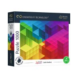 Color Splash Kocka gradiens 1000 db-os UFT puzzle - Trefl