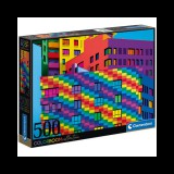 Colorboom Collection: Squares puzzle 500db-os - Clementoni