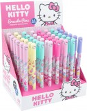 Colorino Kids Radírozható golyóstoll, kupakos, Hello Kitty Pink, cicás, Colorino School, többféle