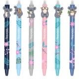 Colorino Kids Radírozható golyóstoll, nyomógombos, Koala, Colorino School